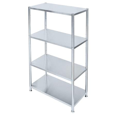 4-TIER SHELVING UNIT QLINE MS-706 STAINLESS STEEL [EXCLUSIVE FROM HOMEPRO THAILAND]