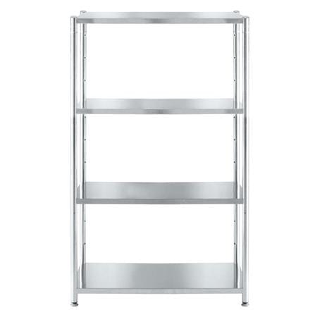 4-TIER SHELVING UNIT QLINE MS-706 STAINLESS STEEL [EXCLUSIVE FROM HOMEPRO THAILAND]