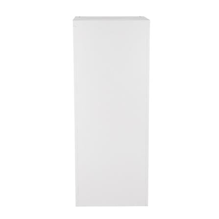 SHOE CABINET KIOSK AN-01 WHITE/BLACK [EXCLUSIVE FROM HOMEPRO THAILAND]