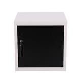 STEEL CABINET WITH SWING DOOR KIOSK UNI-1 BLACK [EXCLUSIVE FROM HOMEPRO THAILAND]