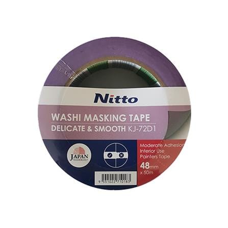 NITTO WASHI MASKING TAPE KJ-72D1 48MMx50M PURPLE