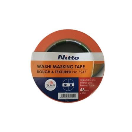 NITTO WASHI MASKING TAPE NO.7247 48MMx50M ORANGE