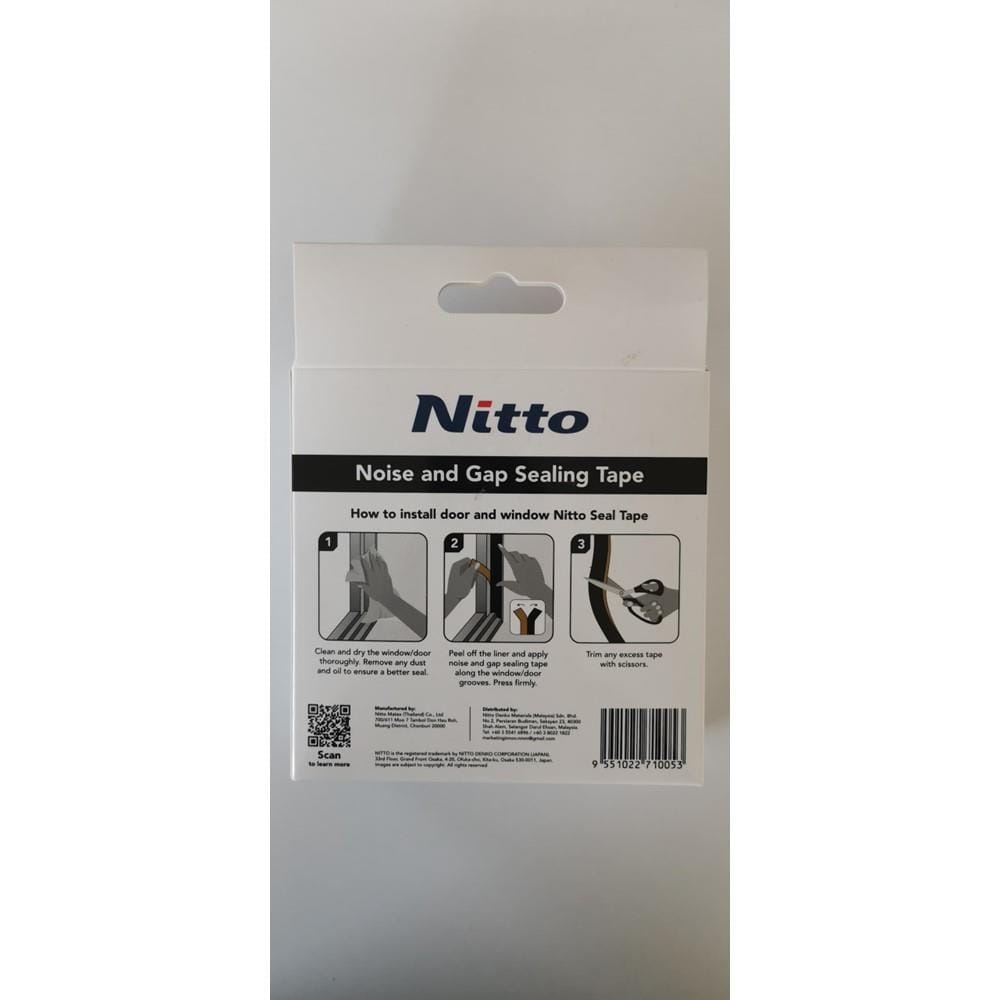 NITTO SLIDING DOOR & WINDOW SEALING TAPE 20MMx8MMx2M