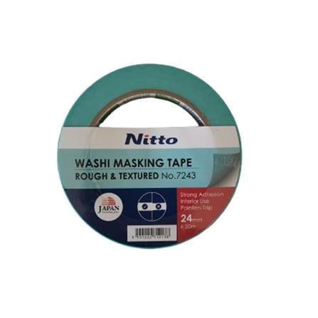 NITTO WASHI MASKING TAPE NO.7243 24MMx50M GREEN