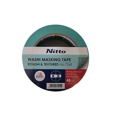NITTO WASHI MASKING TAPE NO.7243 48MMx50M GREEN
