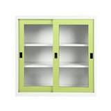 CABINET STEEL MIRROR DOOR KIOSK SGD-3 DG/GR GREEN [EXCLUSIVE FROM HOMEPRO THAILAND]