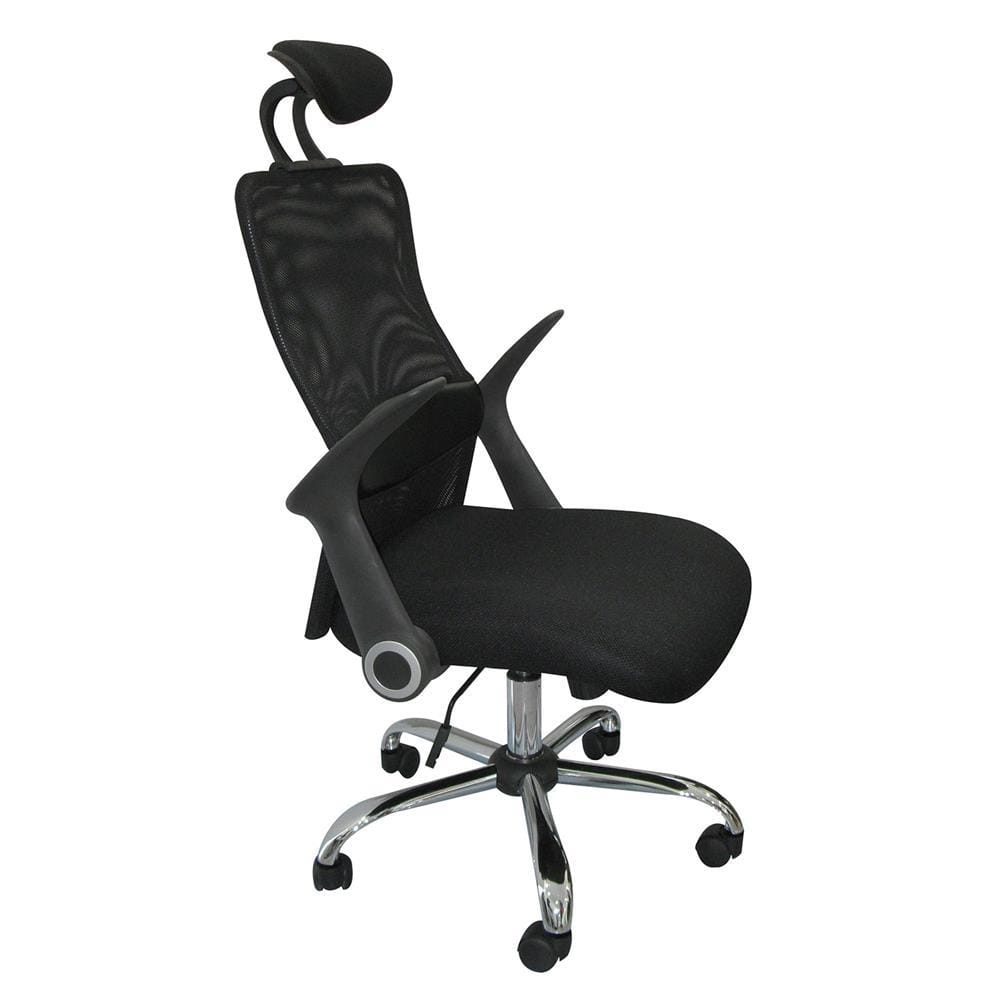 OFFICE CHAIR SURE PL-124 THUNDER BLACK [EXCLUSIVE FROM HOMEPRO THAILAND]