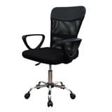 OFFICE CHAIR SURE TEENY PL-1341 NET/FABRIC BL [EXCLUSIVE FROM HOMEPRO THAILAND]
