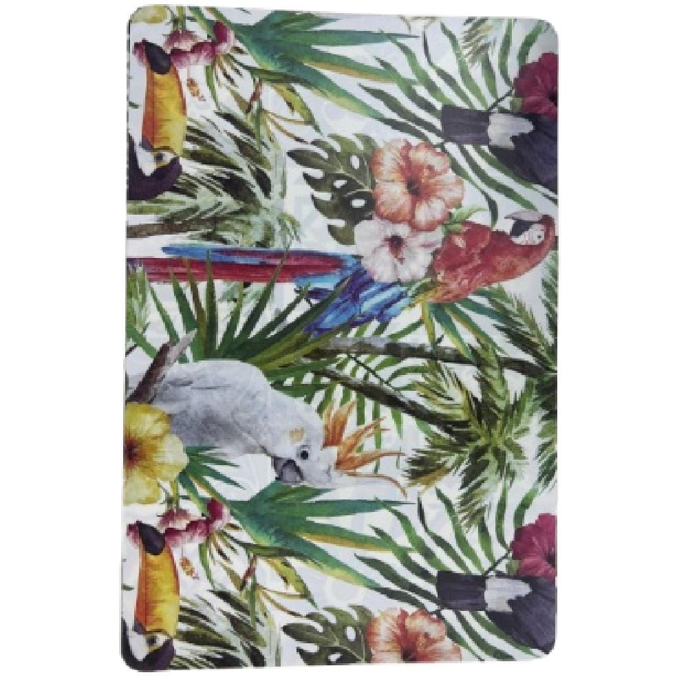SHUTO PP PLACEMAT PARROT FLORAL PRINT- A