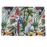 SHUTO PP PLACEMAT PARROT FLORAL PRINT- A