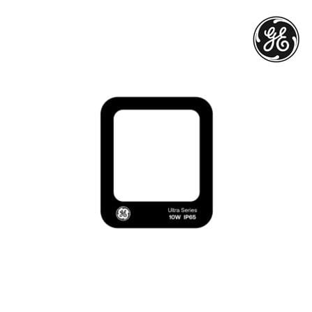 GE LED FLOODLIGHT 10W DAYLIGHT BLACK SQUARE