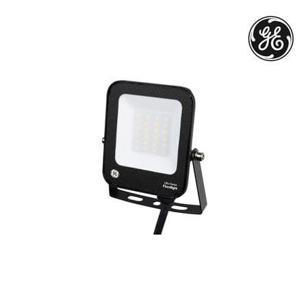 GE LED FLOODLIGHT 10W WARM WHITE BLACK SQUARE