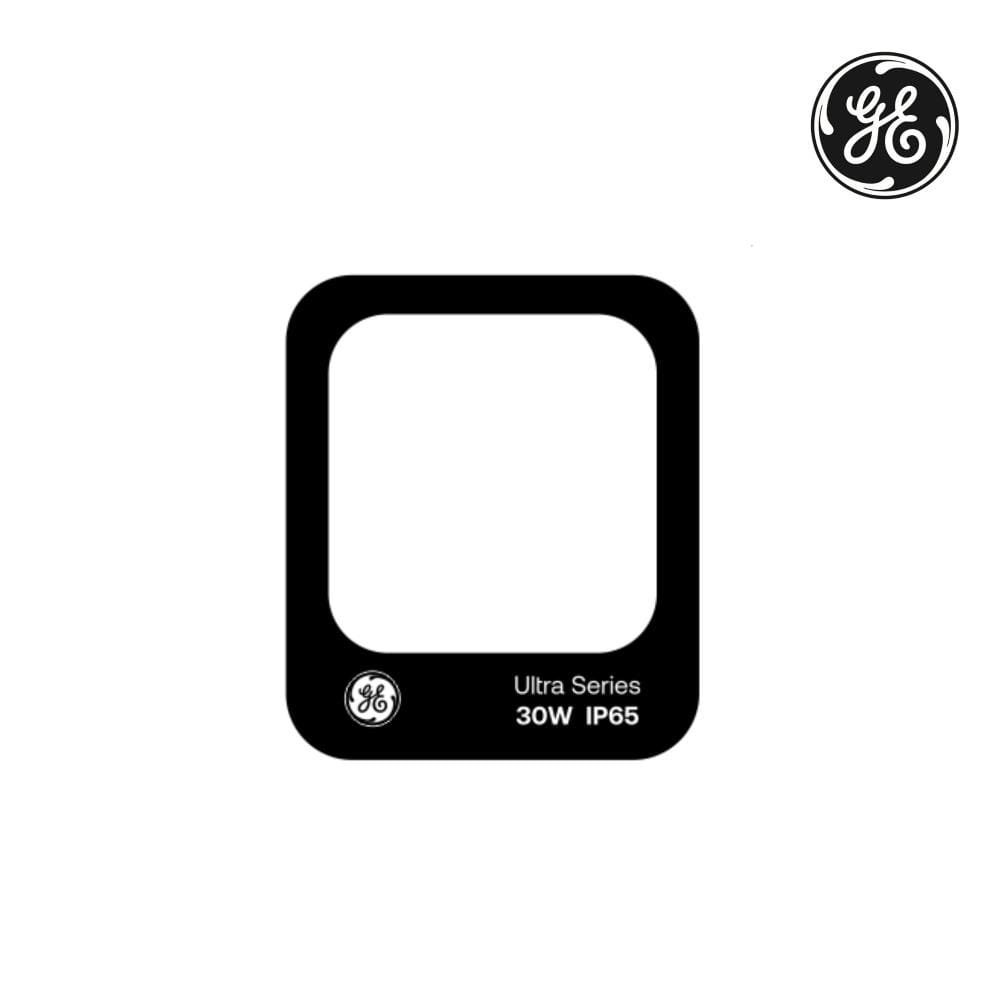 GE LED FLOODLIGHT 30W DAYLIGHT BLACK SQUARE