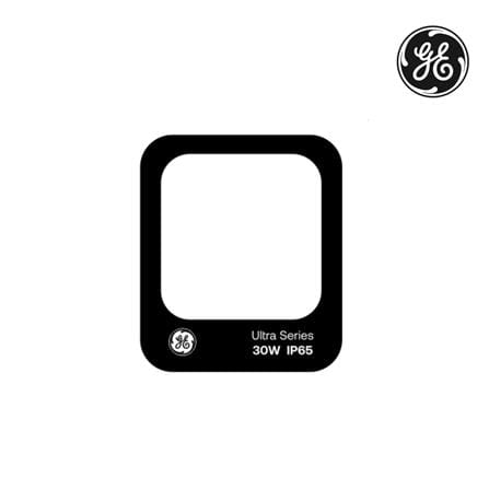 GE LED FLOODLIGHT 30W WARM WHITE BLACK SQUARE