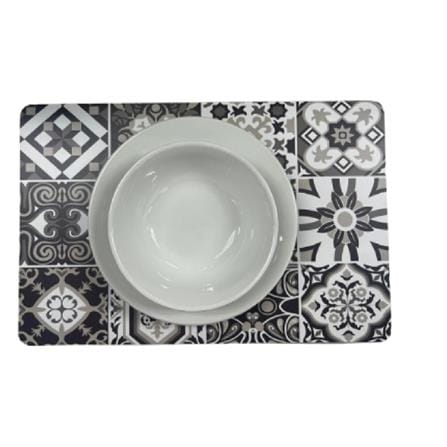 LUXORY PP PLACEMAT RETRO GREY MOROCCO- B