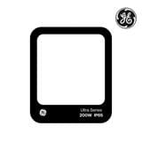 GE LED FLOODLIGHT 200W DAYLIGHT BLACK SQUARE