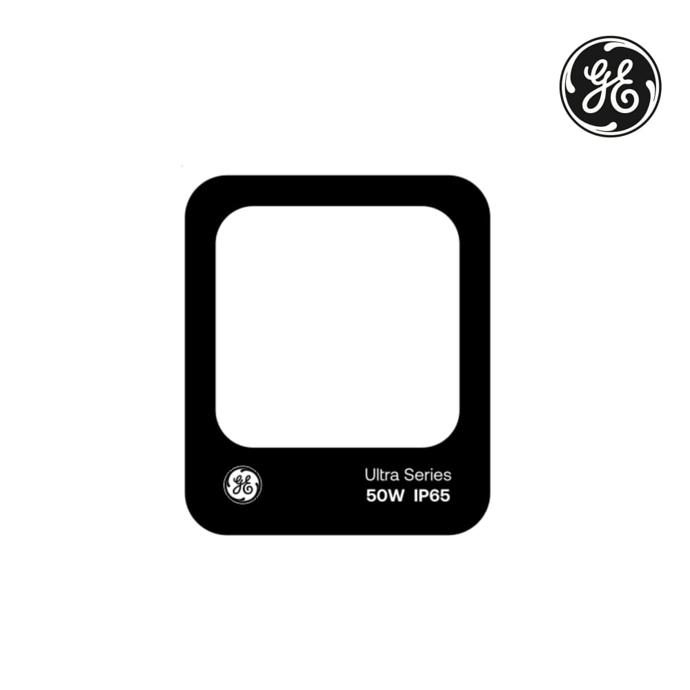 GE LED FLOODLIGHT 50W DAYLIGHT BLACK SQUARE