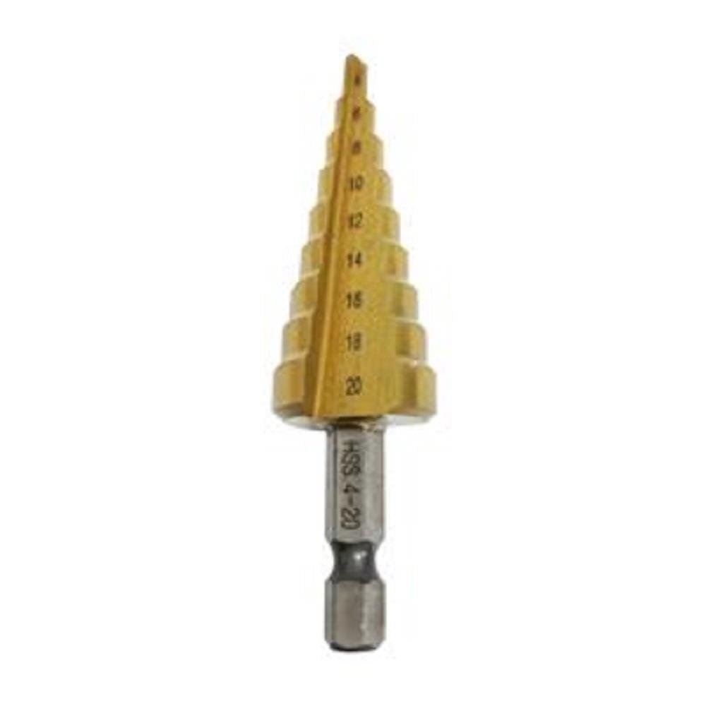MATALL STEP DRILL BIT 4MM - 20MM (WOOD & METAL)