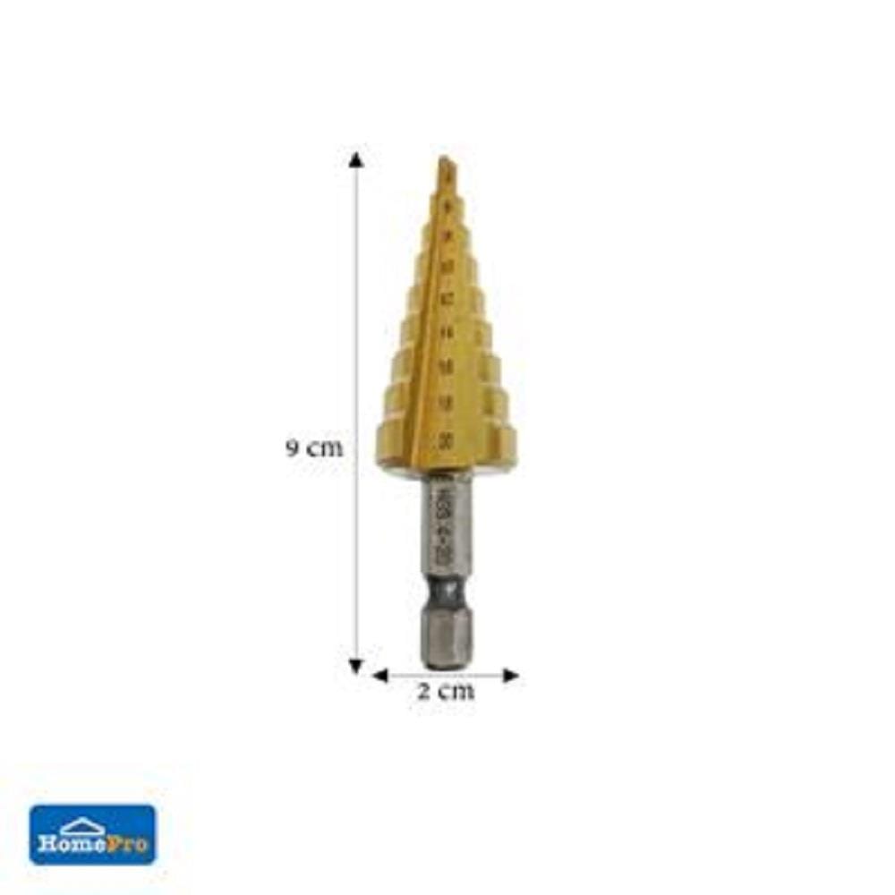 MATALL STEP DRILL BIT 4MM - 20MM (WOOD & METAL)