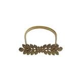 HLS CURTAIN TIE BACK LEAF GOLD