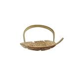 HLS CURTAIN TIE BACK FEATHER GOLD