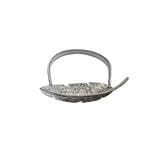 HLS CURTAIN TIE BACK FEATHER SILVER