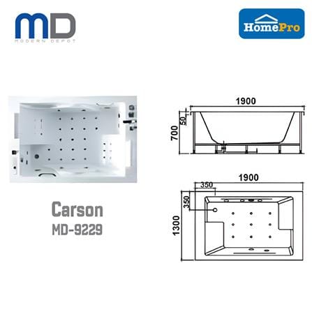 MD MASSAGE PREMIUM BATHTUB CARSON MD-9229