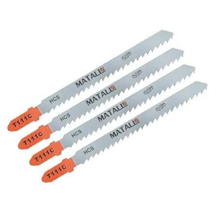MATALL JIGSAW BLADE T111C (FINE FOR ROUGH WOOD) 100MM 5PCS/PACK