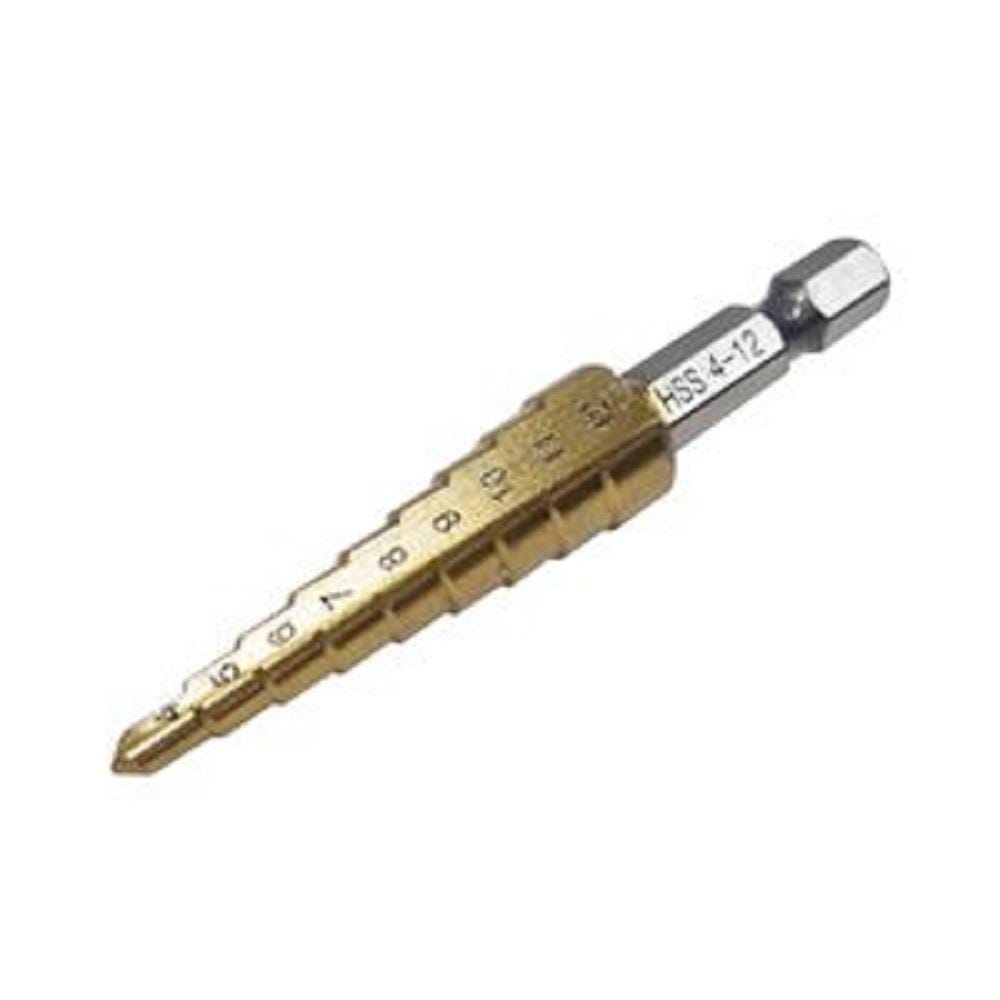 MATALL STEP DRILL BIT 4MM - 12MM (WOOD & METAL)