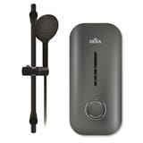 DEKA SHOWER HEATER AC PUMP WITH HAND SHOWER MIIZU 60 DARK GREY