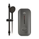 DEKA SHOWER HEATER DC PUMP WITH HAND SHOWER MIIZU 90 DARK GREY