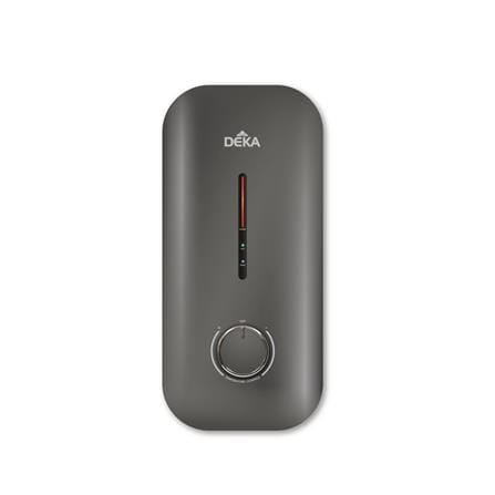 DEKA SHOWER HEATER DC PUMP WITH HAND SHOWER MIIZU 90 DARK GREY