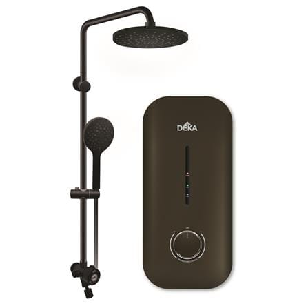 DEKA SHOWER HEATER AC PUMP WITH RAIN SHOWER MIIZU 60 MAGNESIUM