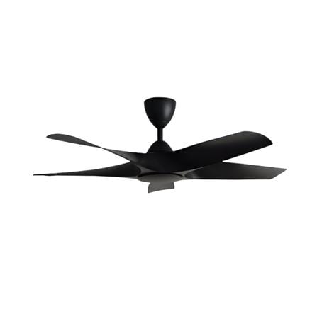 ALPHA CEILING FAN ALKOVA AXIS 5B MATT BLACK 48"