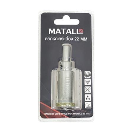MATALL DIAMOND CORE DRILL FOR MARBLE 22MM