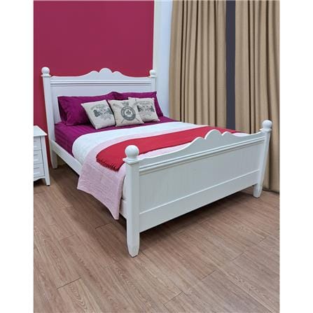 SNOOZELAND PRINCESS BEDFRAME QUEEN SIZE