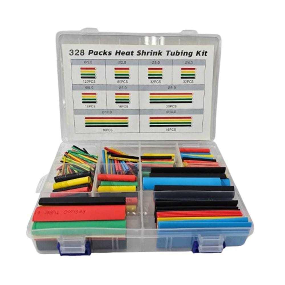 328 PCS HEAT SHRINK TUBE INSULATION TUBING ST328 ZEATAR