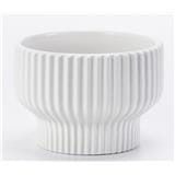 CL CERAMIC POT GQ130-WE H14.5CM WHITE
