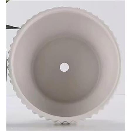CL CERAMIC POT GQ130-WE H14.5CM WHITE