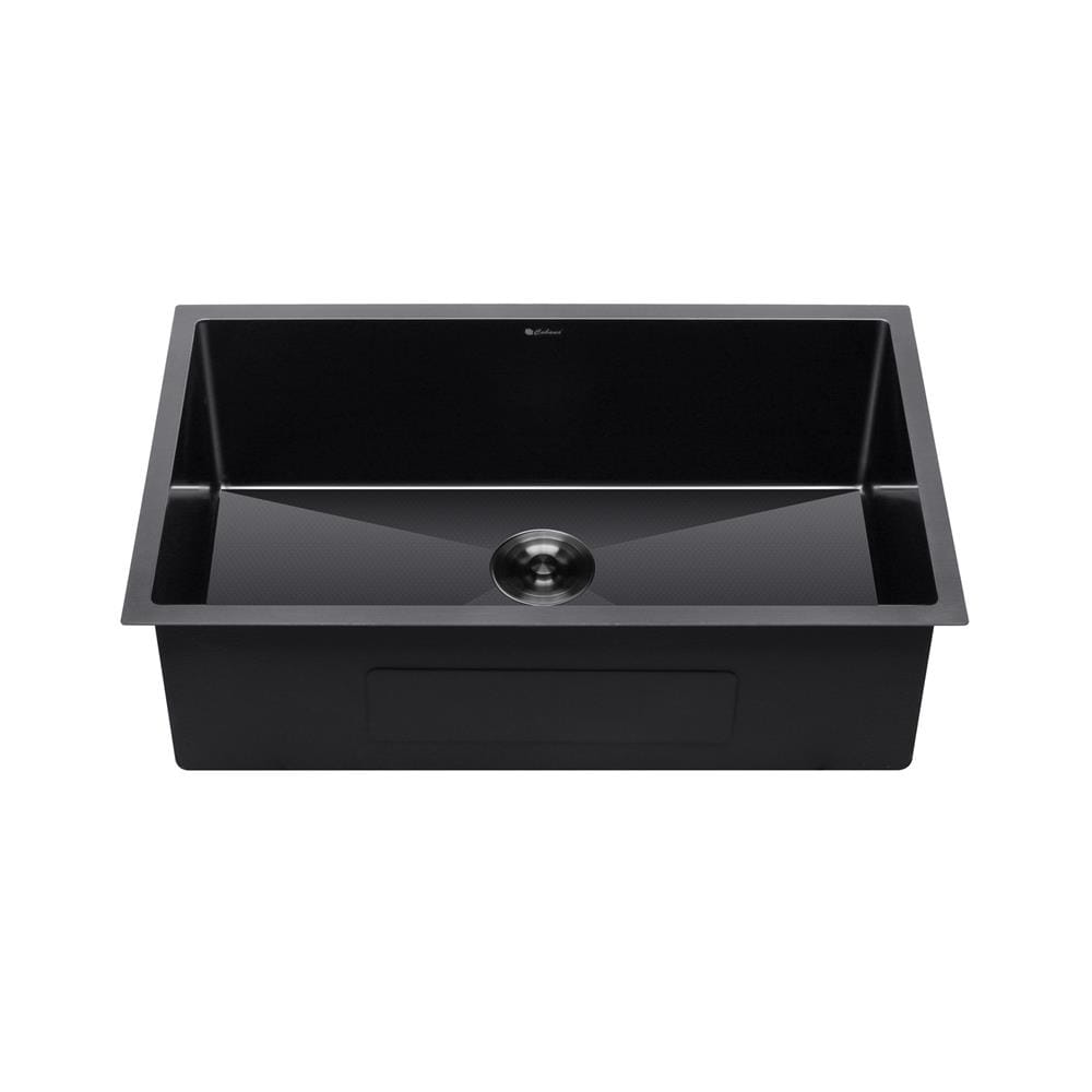 CABANA BUILT-IN KITCHEN JUMBO HONEYCOMB SINK CKS7847-BLACK 1BOWL 78CM WITH KITCHEN WATER TAP CB1530SS-BLACK