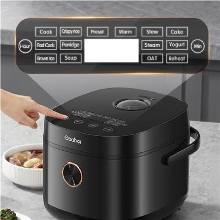 GAABOR MICROCOMPUTER RICE COOKER RC18T-BK01A 860W 5L