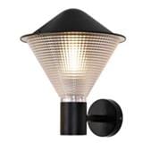 BRIGHT OBJECTIVES OUTDOOR WALL LAMP 8883/W E27 BLACK 25CM