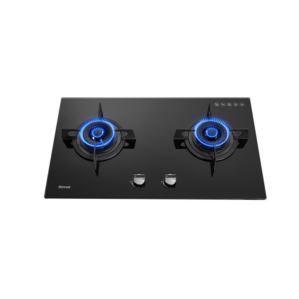 RINNAI FLEXIBLE GAS HOB RB-27HG 2BURNERS 4.5KW 76CM
