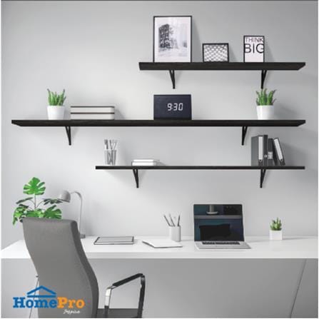 WOODEN SHELF 80X30X1.6CM STACKO OAK