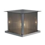 BRIGHT OBJECTIVES OUTDOOR GATE LAMP 7783-400 E27 SILVER SMOKE GREY 40CM