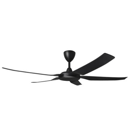 ALPHA CEILING FAN PRIMA 5B MATT BLACK 56"