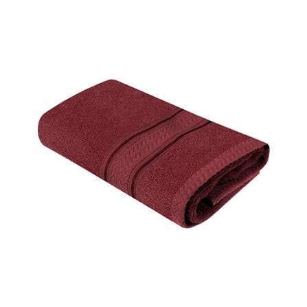 TOWEL 30X60 AMANDA MAROON HLS