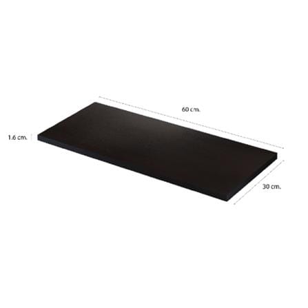 WOODEN SHELF 60X30X1.6CM STACKO OAK
