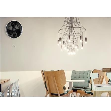 PANASONIC WALL FAN F-MU50YVBKH 20" 70W 3BLADE 3SPEED BLACK