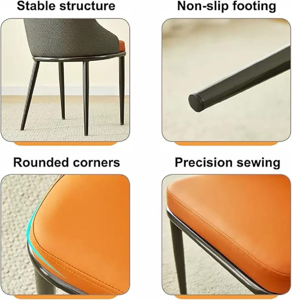 DINING CHAIR EDWD5249 DARK GREY